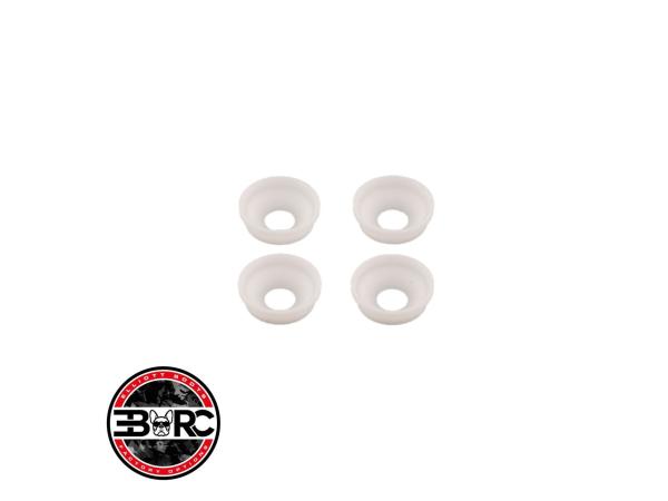 EBRC Front Upright Adjust Mut PTFE Spacers for SWORKz & Mugen (4pcs)